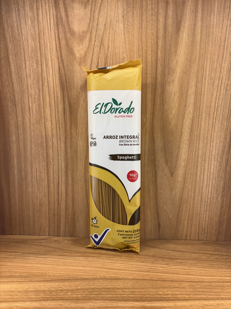 [ELDORADO-3] Pasta de Arroz Integral Ref. Spaghetti x 250 gr