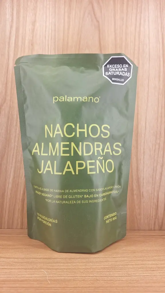 [PALAMANO-6] Nachos de Almendra Jalapeño