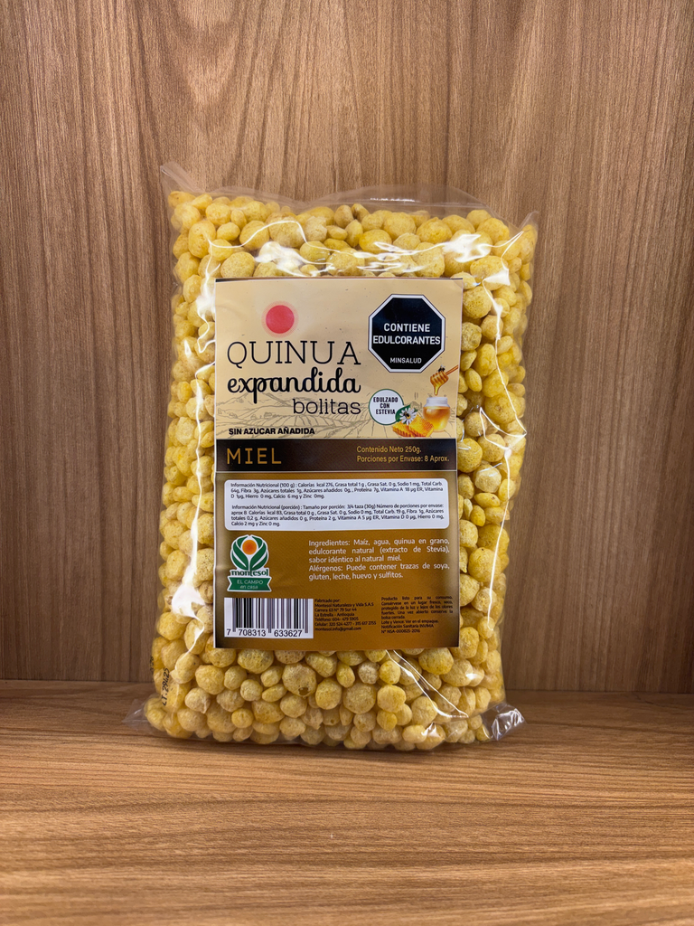 [MONTESOL-4] Miel Expandida de Quinua x 250g