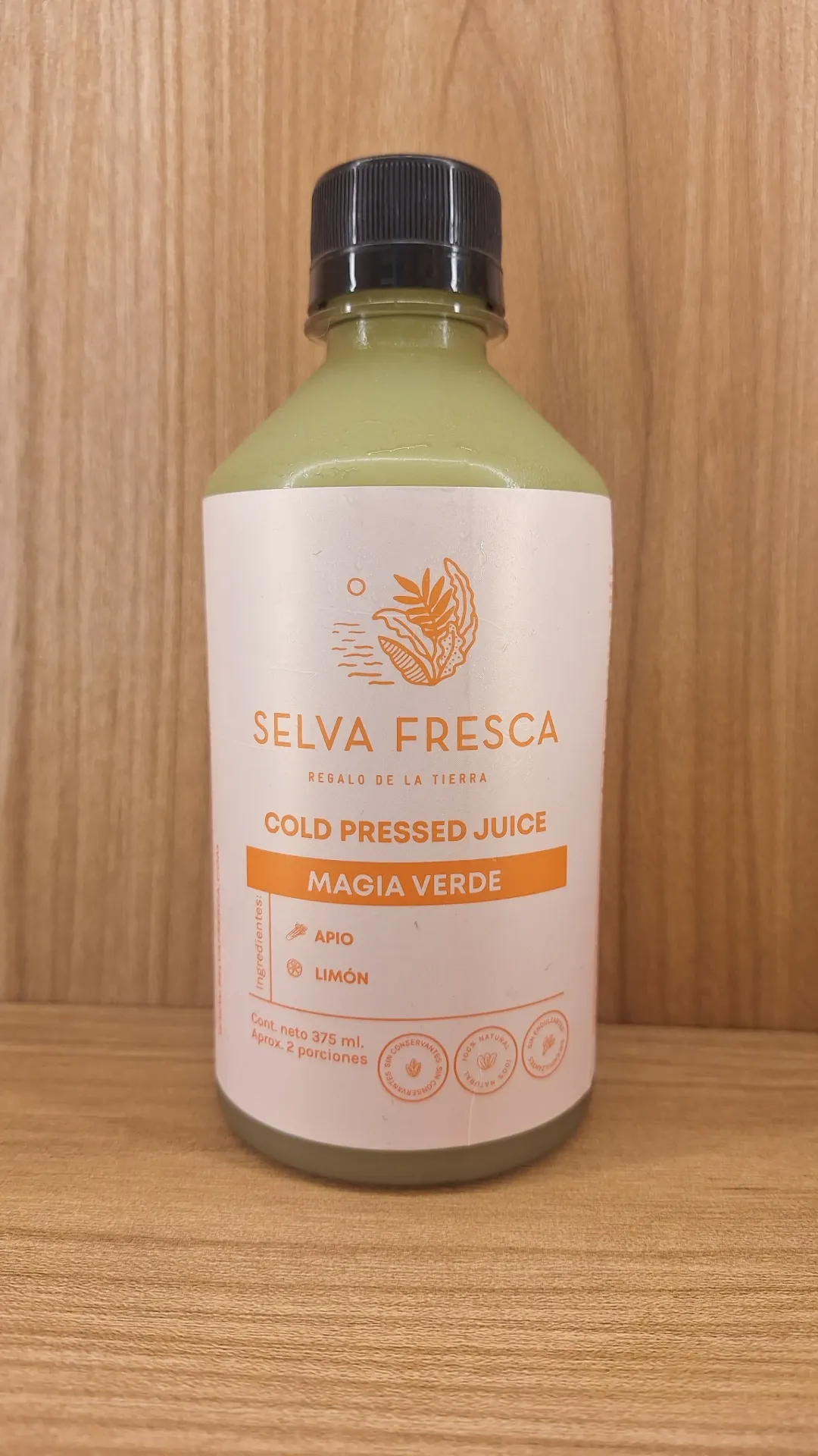 [SELVAFRESCA-4] Jugo Prensado Magia Verde x 375 ml