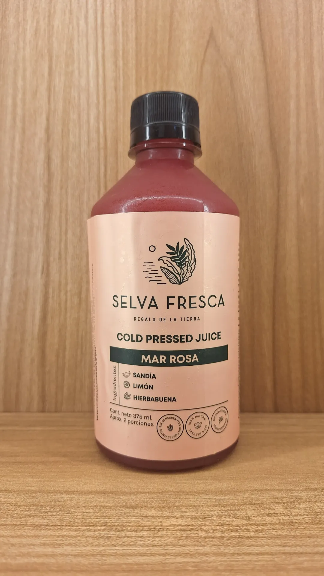 [SELVAFRESCA-3] Jugo Prensado M.A.R Rosa x 375 ml