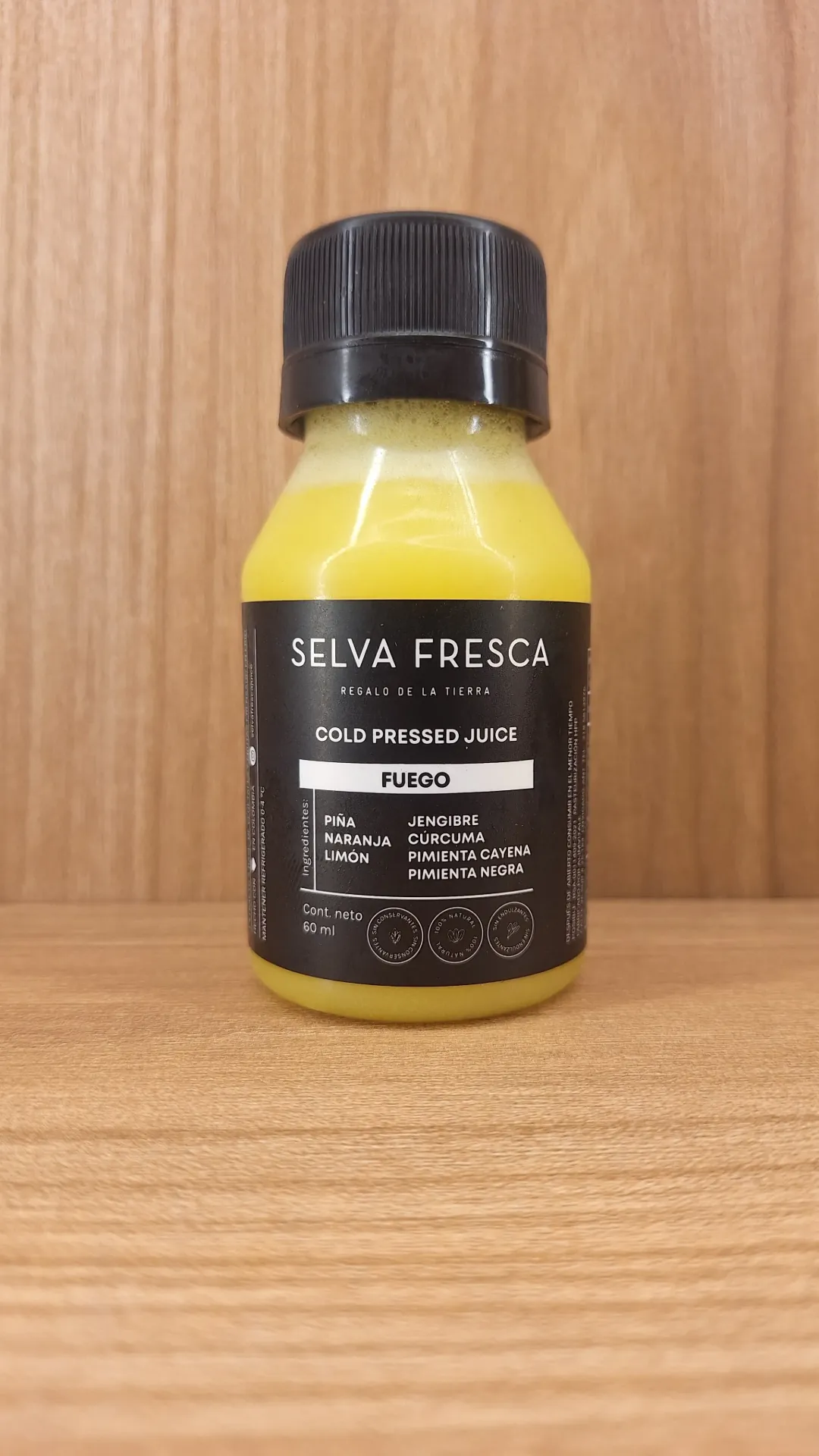 Jugo Prensado Fuego x 60ml