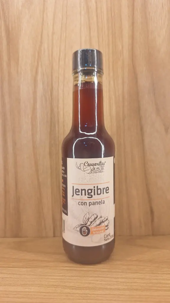 [CASCARITAS-3] Jengibre con Panela Almibar x 200g