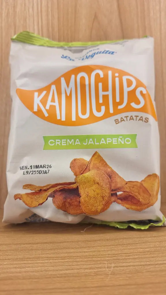 Kamochips Crema Jalapeño x 45 Gr