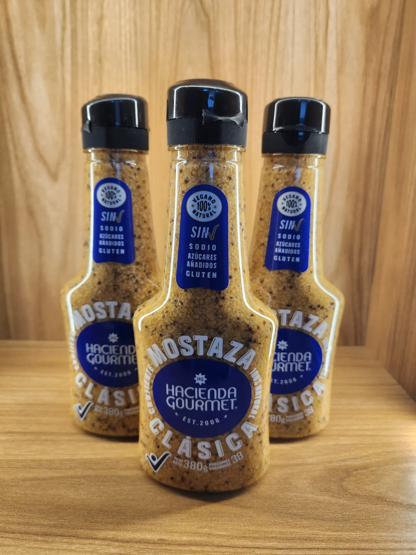 [HACIENDAG-1] Mostaza Clasica HaciendaGourmet x 380 Gr