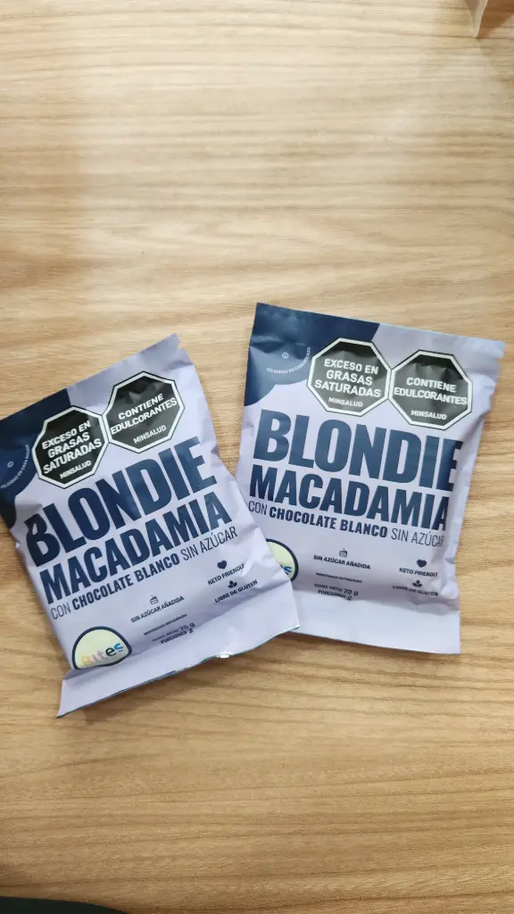 [BITES-4] Blondie Macadamia Chocolate Blanco x 50 Gr