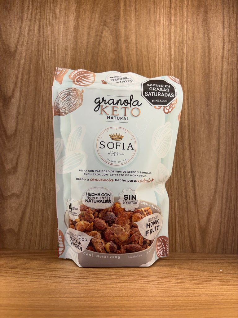 [SOFIA-3] Granola Keto Natural x 250 Gr