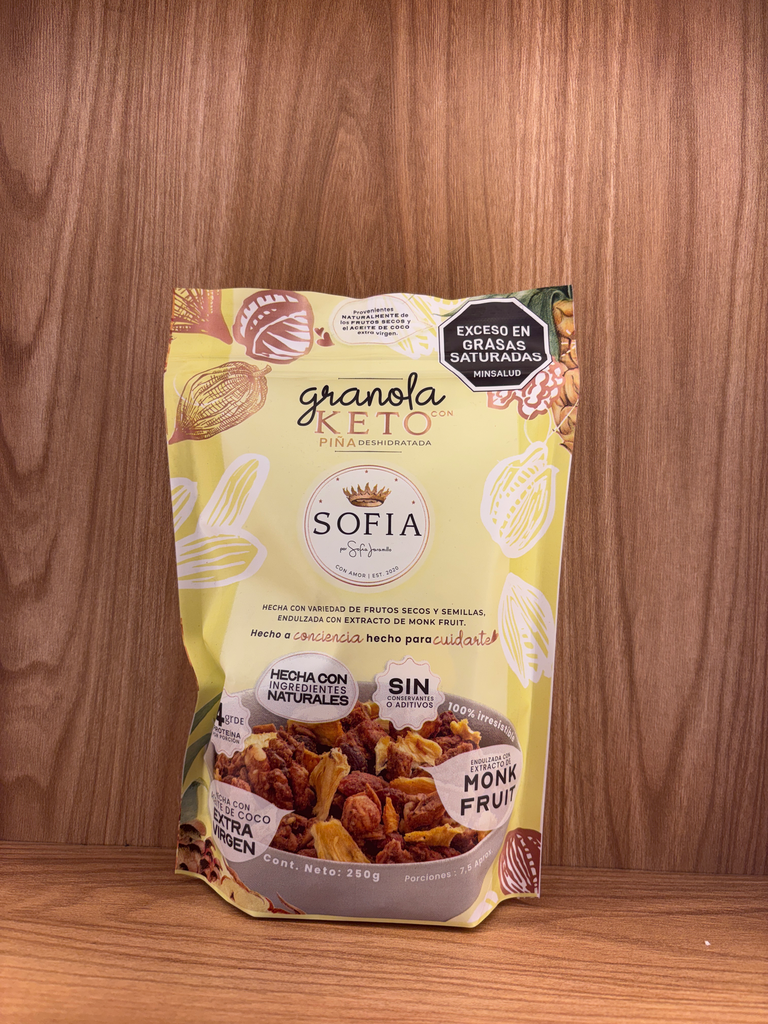 [SOFIA-4] Granola Keto Piña x 250 Gr