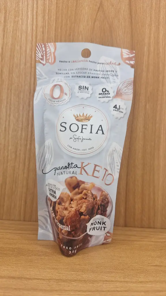 [SOFIA-6] Granolita Keto Natural x 35 Gr