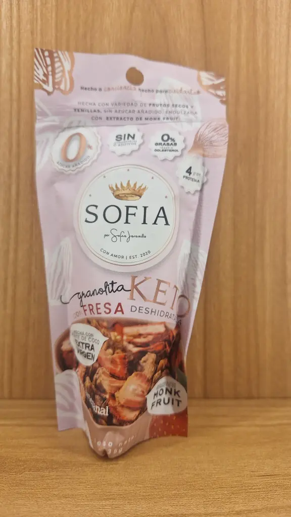 [SOFIA-5] Granolita Keto Fresa x 35 Gr