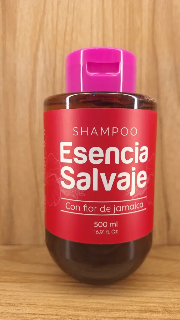 [FRUTOSALVAJE-4] Champú Esencia Salvaje Flor De Jamaica