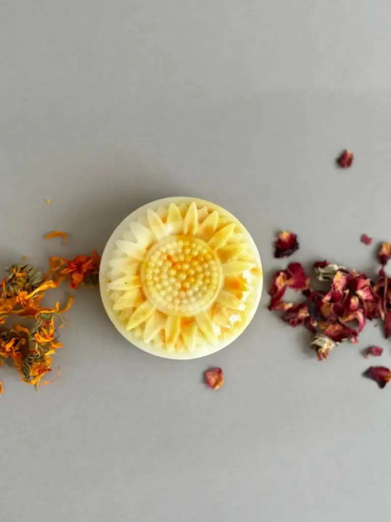 [AMAPOLA-3] Jabon Arroz Calendula y Rosas