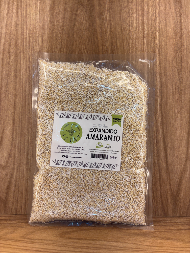 Expandido Amaranto x 100 Gr