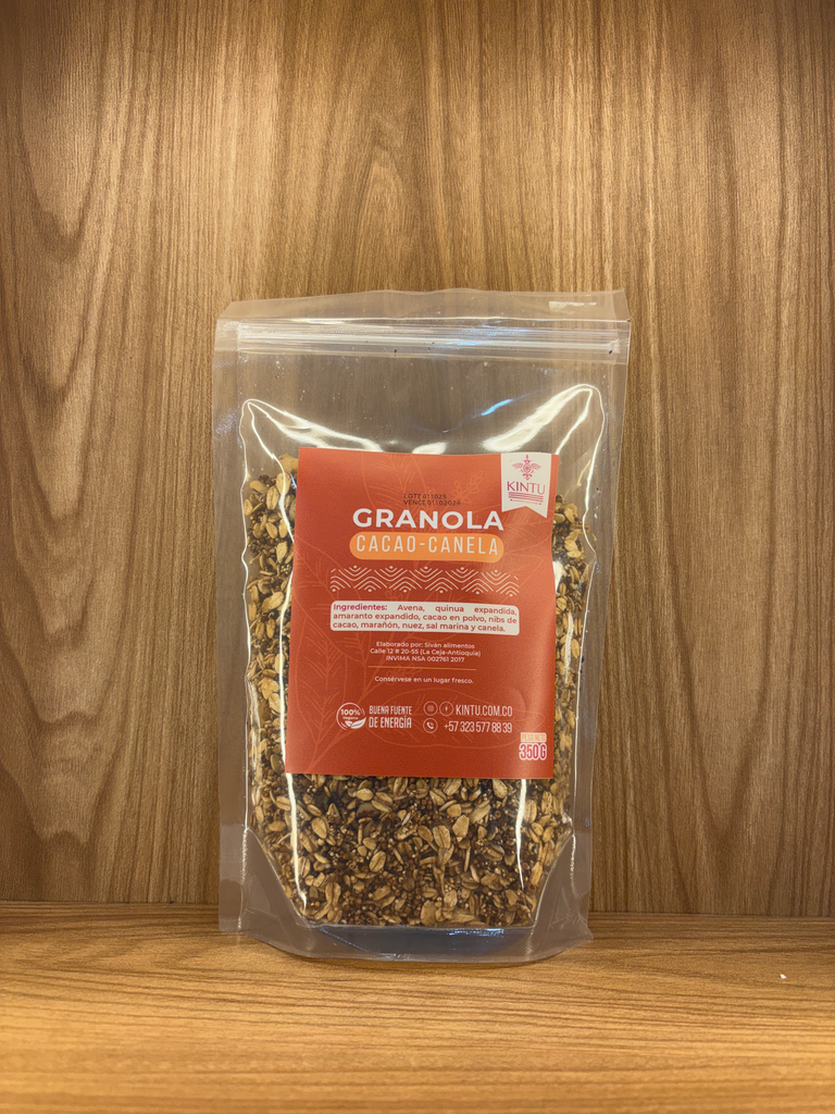 Granola Cacao Canela x 350 Gr
