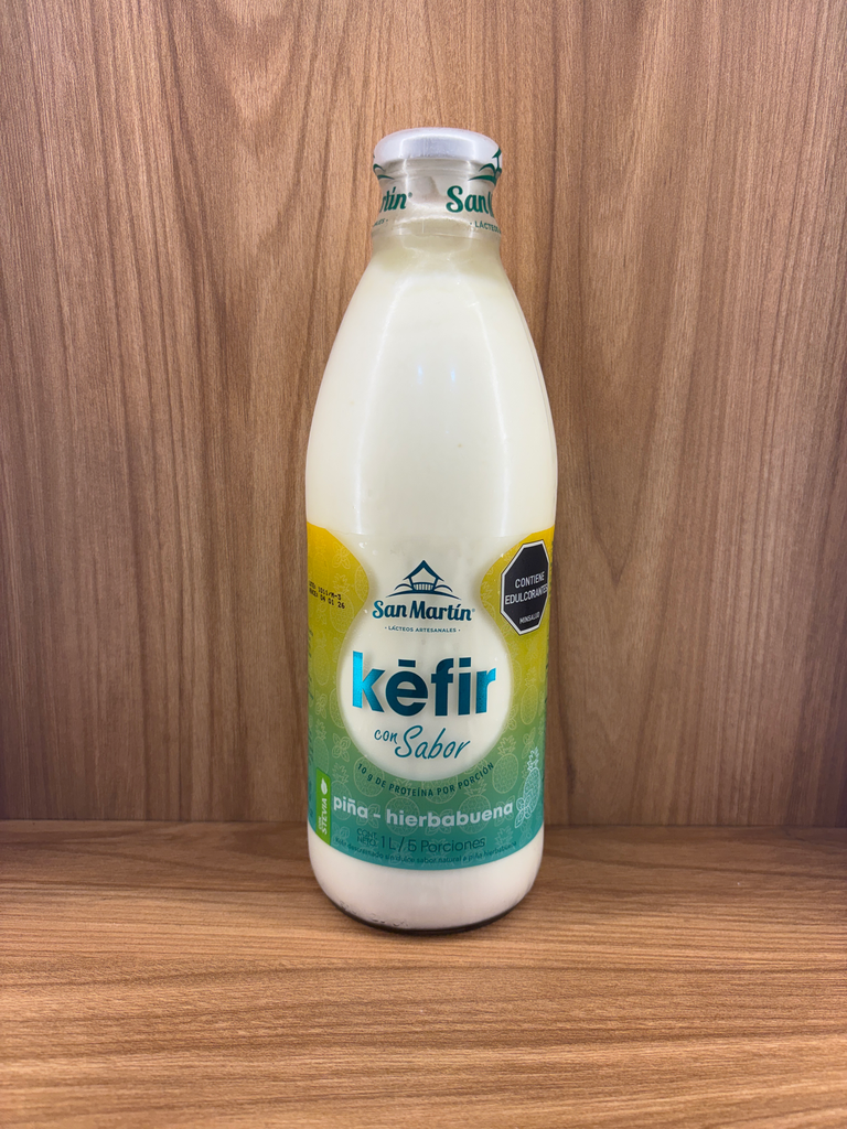 [SANMARTIN-22] Kefir sabor piña hierbabuena 1lt