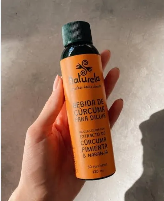 Bebida de cúrcuma para diluir