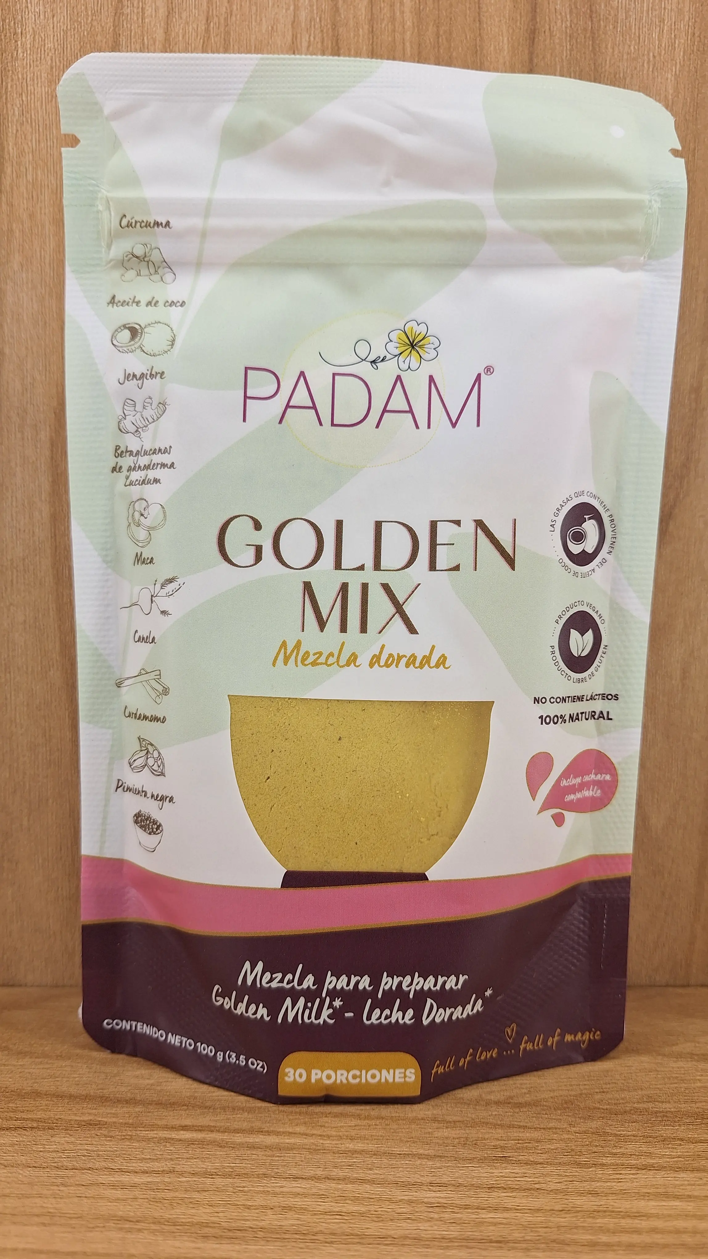 Golden Mix Tradicional Makeina para leche dorada
