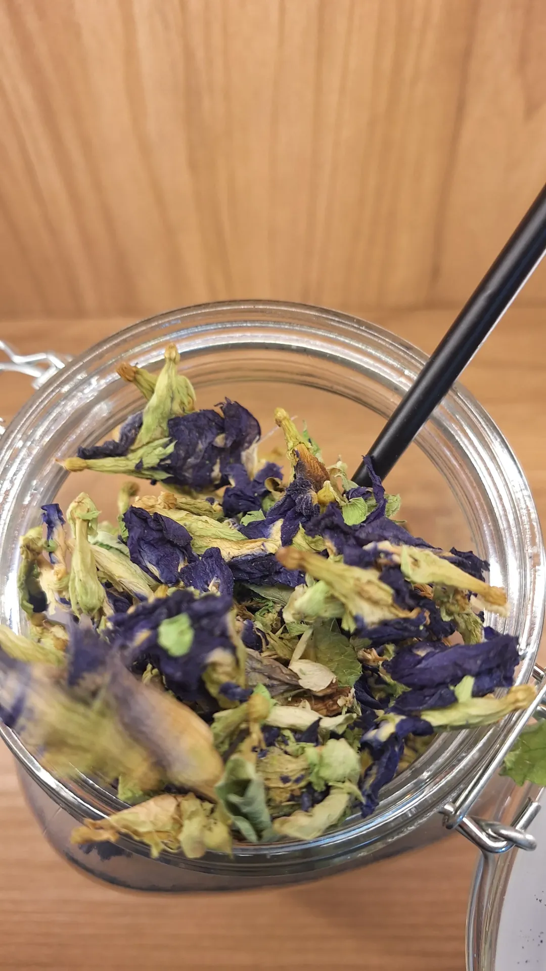 Flor de Clitoria a granel para preparar té azul o infusión
