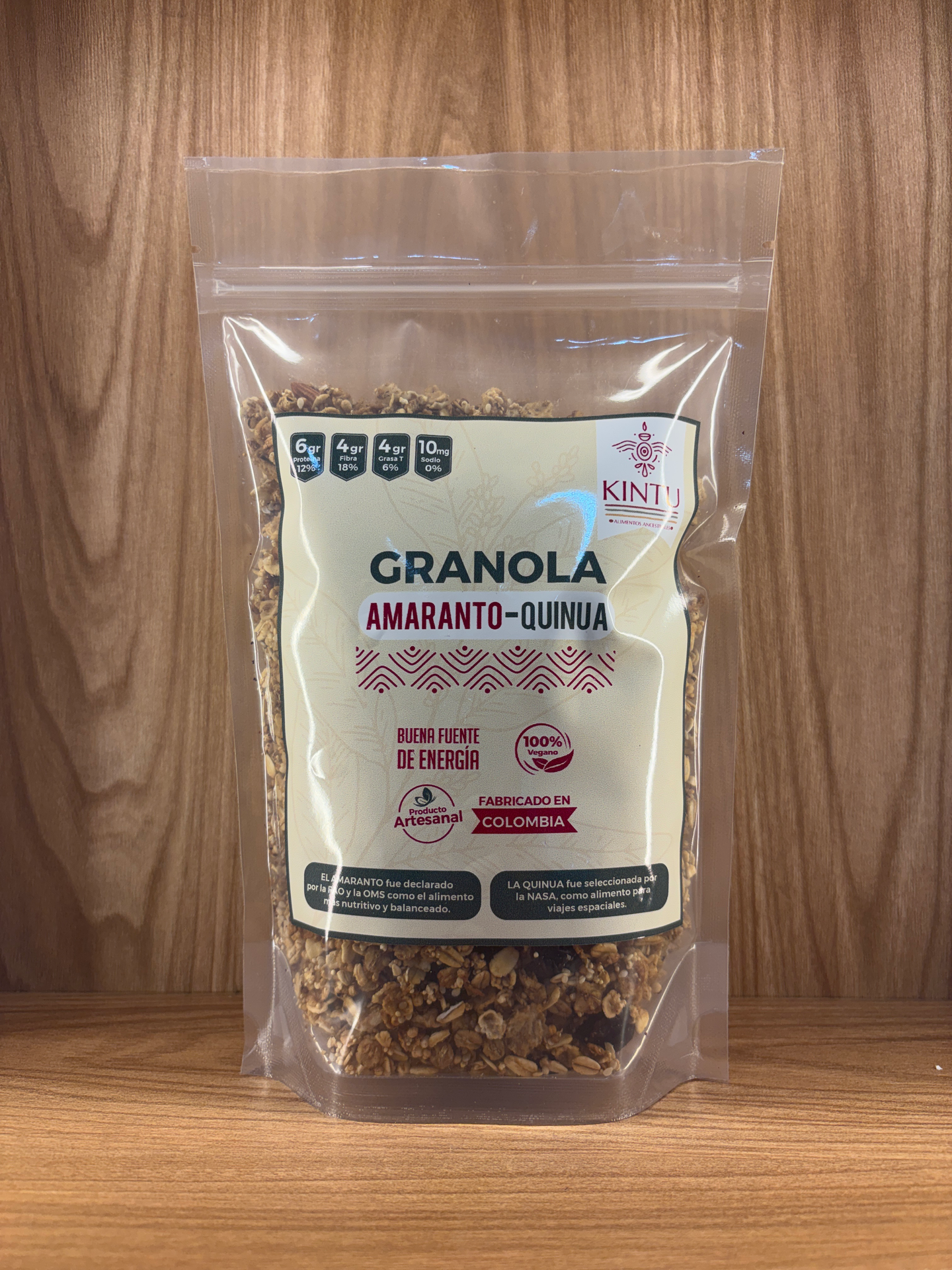 Granola amaranto quinua